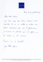 シェフからの手紙1